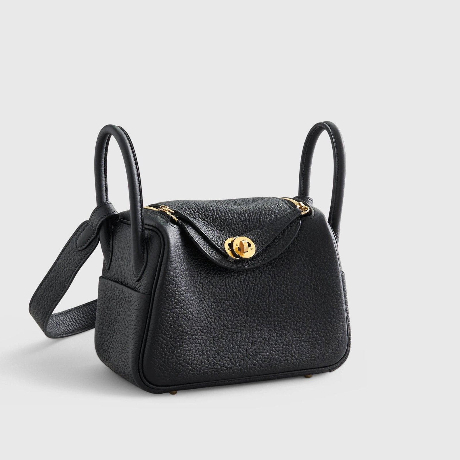 H**me5 Lindy 20 Clemence Black Gold Hardware