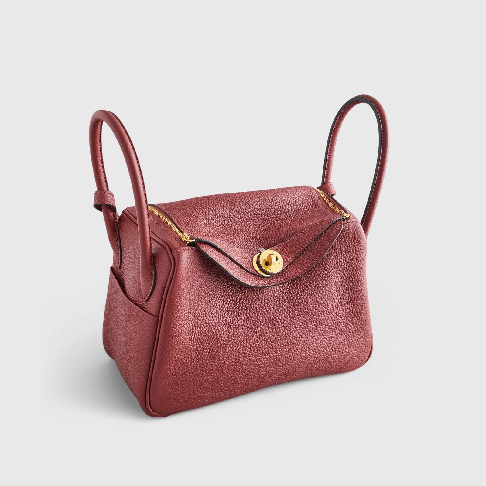 H**me5 Lindy 26 Clemence Rouge H Gold Hardware