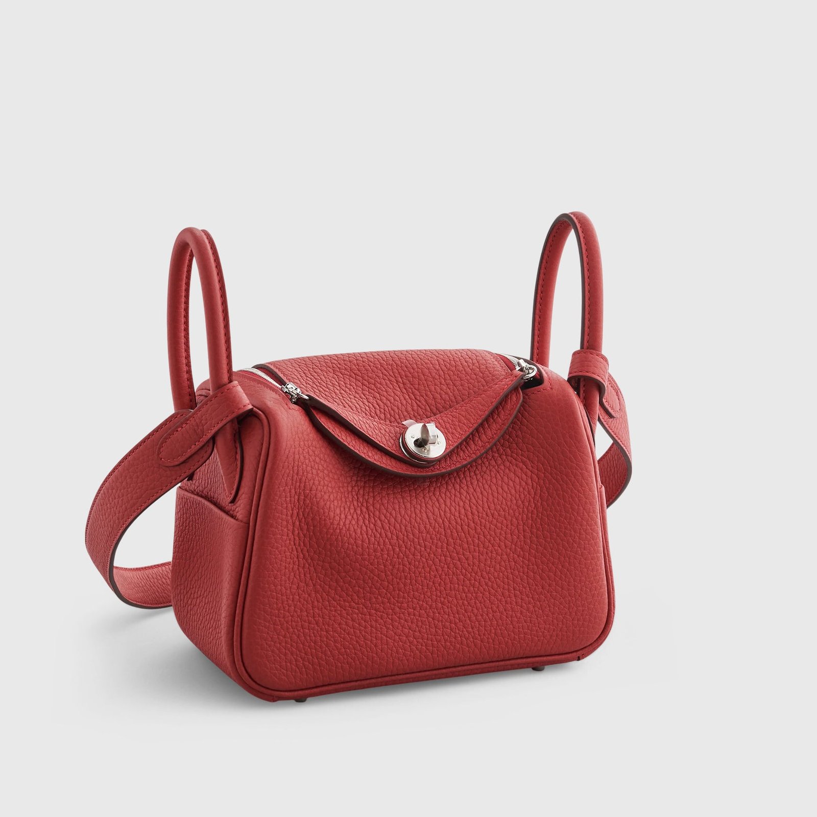 H**me5 Lindy 20 Clemence Vermillon Palladium Hardware