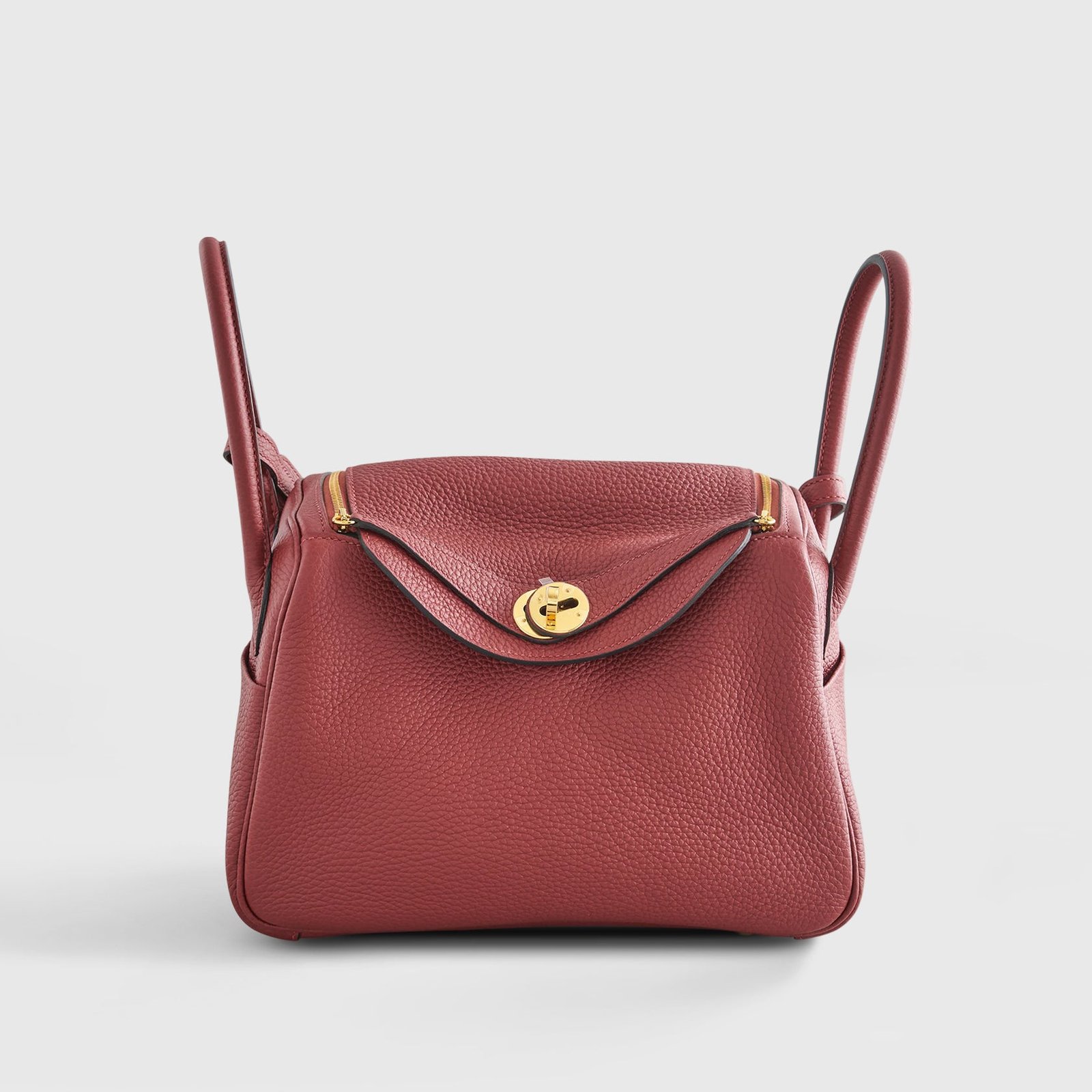 H**me5 Lindy 26 Clemence Rouge H Gold Hardware